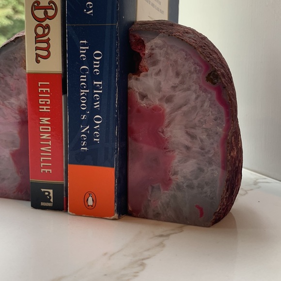 Agate Geode Book Ends - Picture 5 of 8